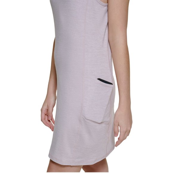 Calvin Klein Performance Womens Side Pocket Athletic Tank Dress XS | L Pink - Picture 2 of 8